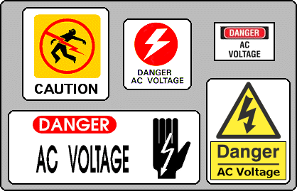 AC Warning Sign